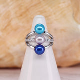 Three Wishes Sterling Silver Ring
