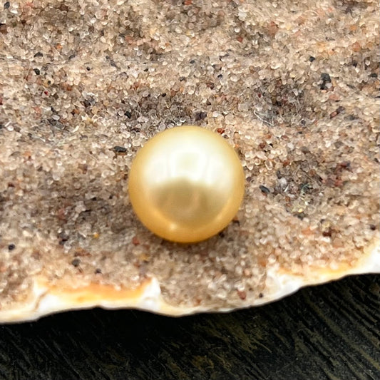 10 MM Gold South Sea Pearl AAA Quality