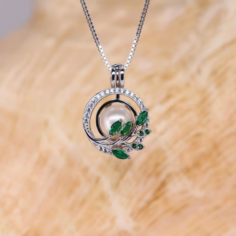 Emerald City Sterling Silver Cage