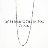 Sterling Silver Box Chains