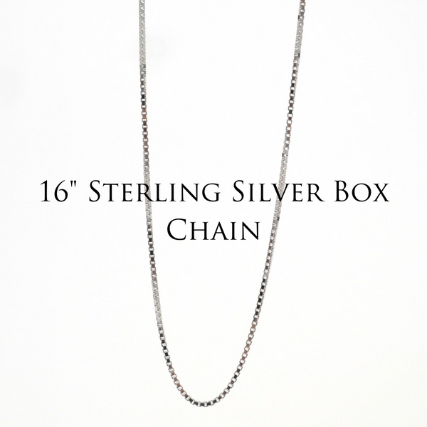 Sterling Silver Box Chains