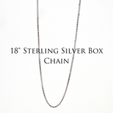 Sterling Silver Box Chains