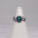Deep Passion Sterling Silver Ring