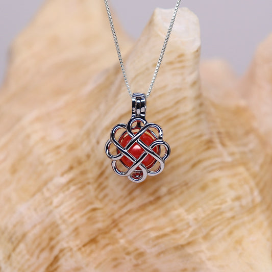 Tangled Sterling Silver Cage Pendant *FINAL SALE*