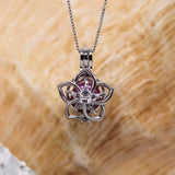 Stargazer Sterling Silver Lily Cage