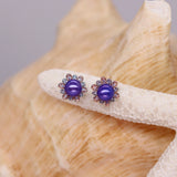 Wildflowers Sterling Silver Earrings