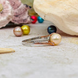 Twin Peaks Sterling Silver Two-Toned Ring